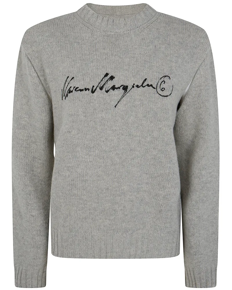 Maison Margiela Crewneck Classic Sweatshirt Gray