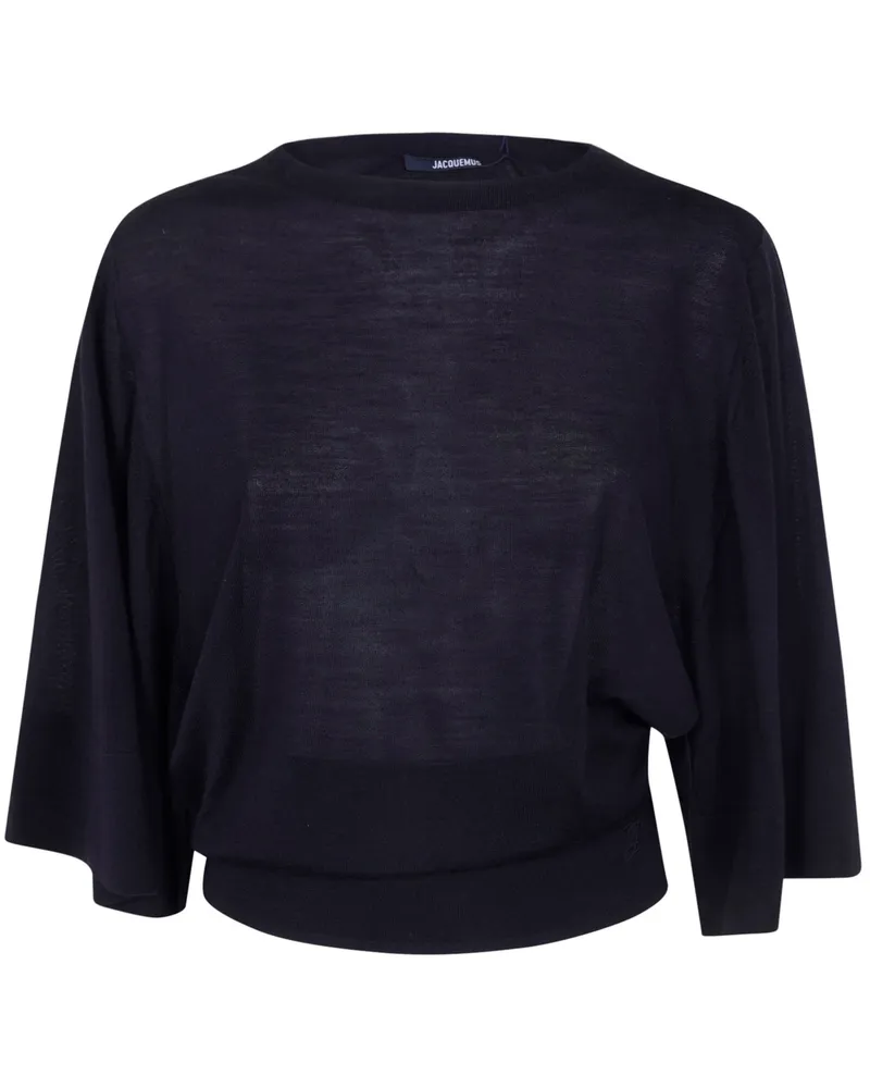 Jacquemus La Maille Mananco" Shirt Black