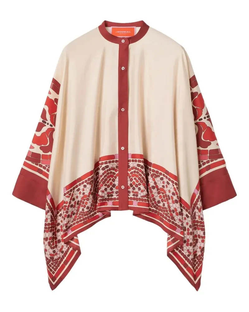 La DoubleJ Foulard Shirt" Placee Beige