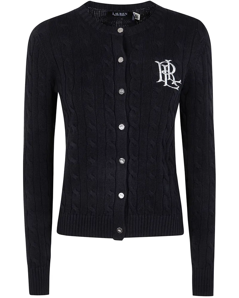Ralph Lauren Ralhan" Long Sleeve Cardigan Black