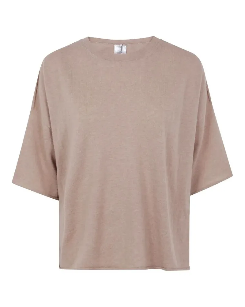 Liviana Conti Mandy Short Sleeve T-Shirt In Box Beige