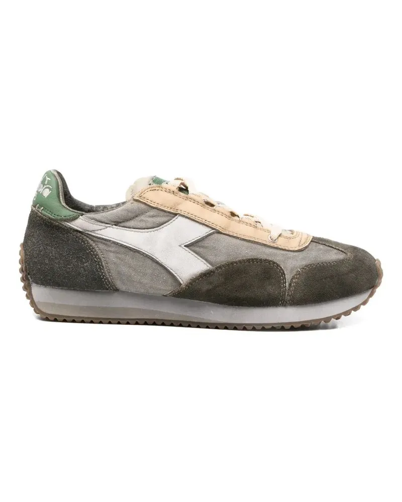 Diadora Heritage Equipe Dirty Stone Wash Vintage Sneakers Beige