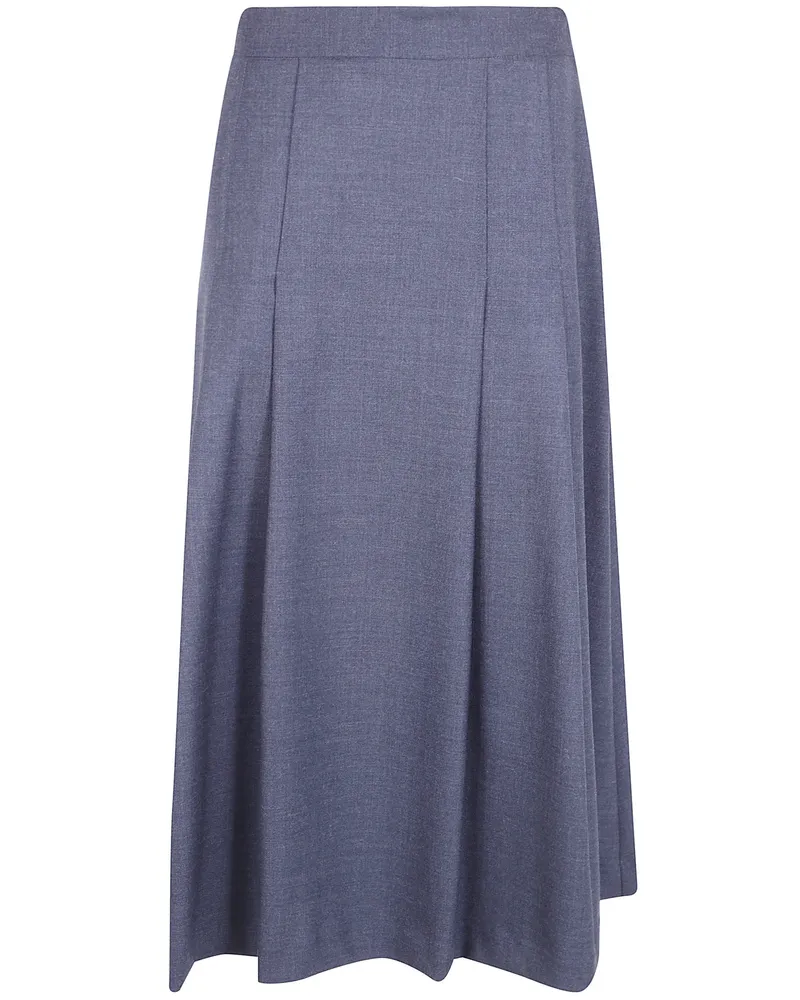 Antonelli Firenze Skirt Wool Blend "Petrarca Gray