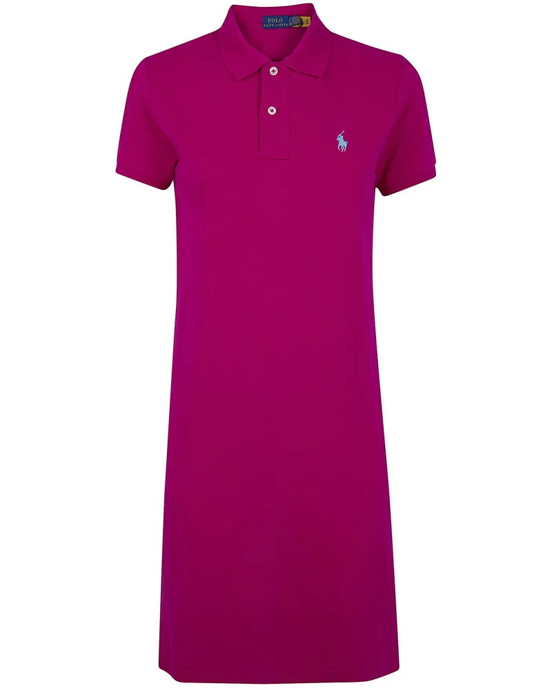 Ralph Lauren Polo Short Sleeves Mini Dress Pink