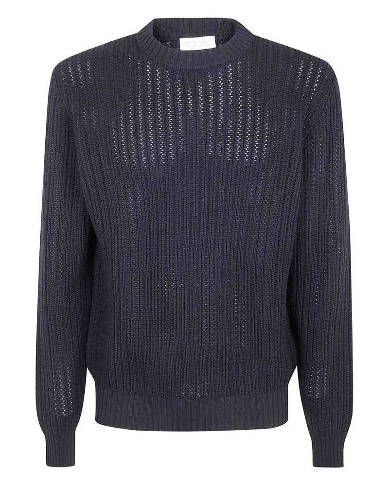 Filippo de Laurentiis Crew Neck Sweater Black