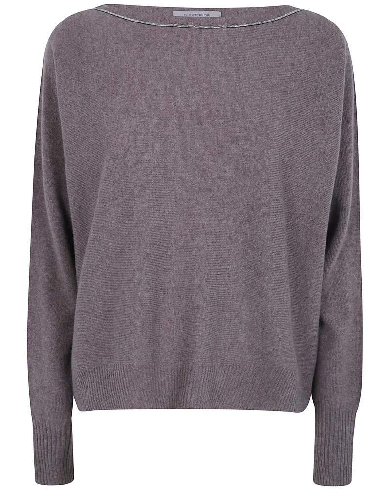 D.EXTERIOR D. EXTERIOR Sweater Round Neck "63115 12Vis Milk Brown