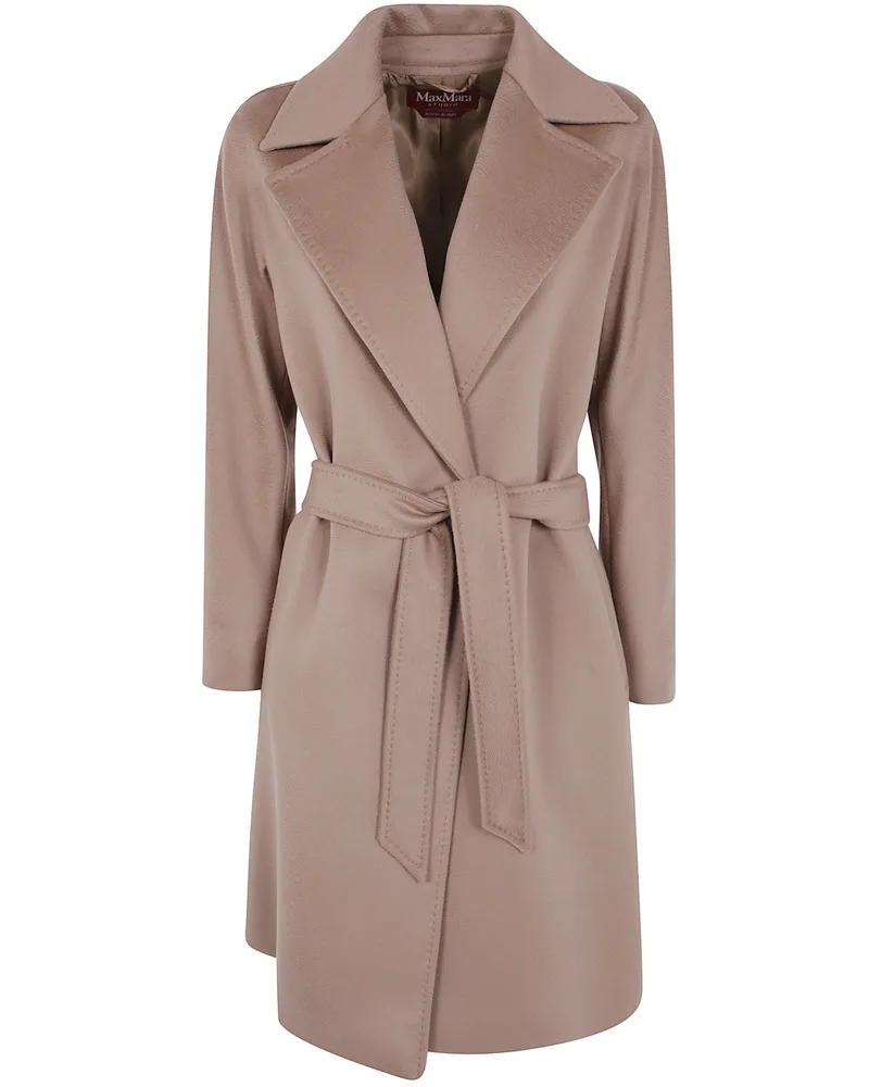 Max Mara Coat Classic Wool "Mst Ravenna Brown