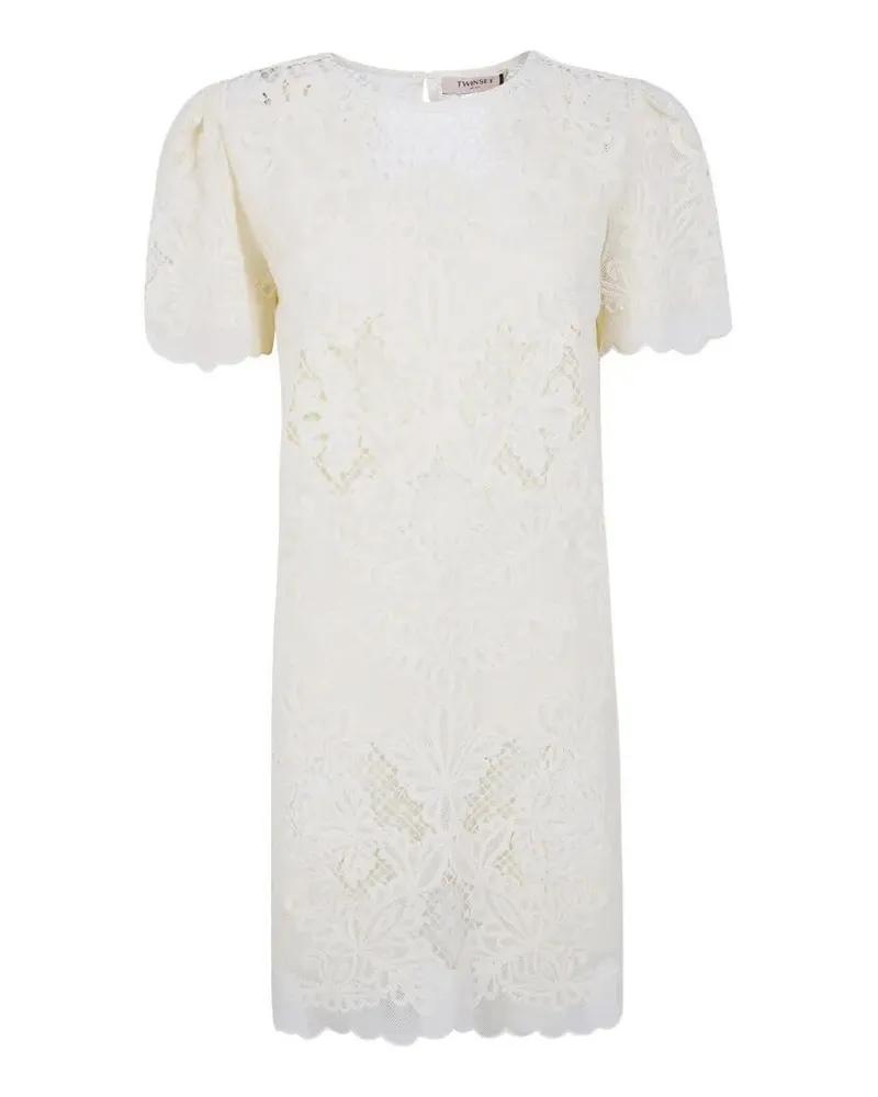 Twin-Set Mini Dress White
