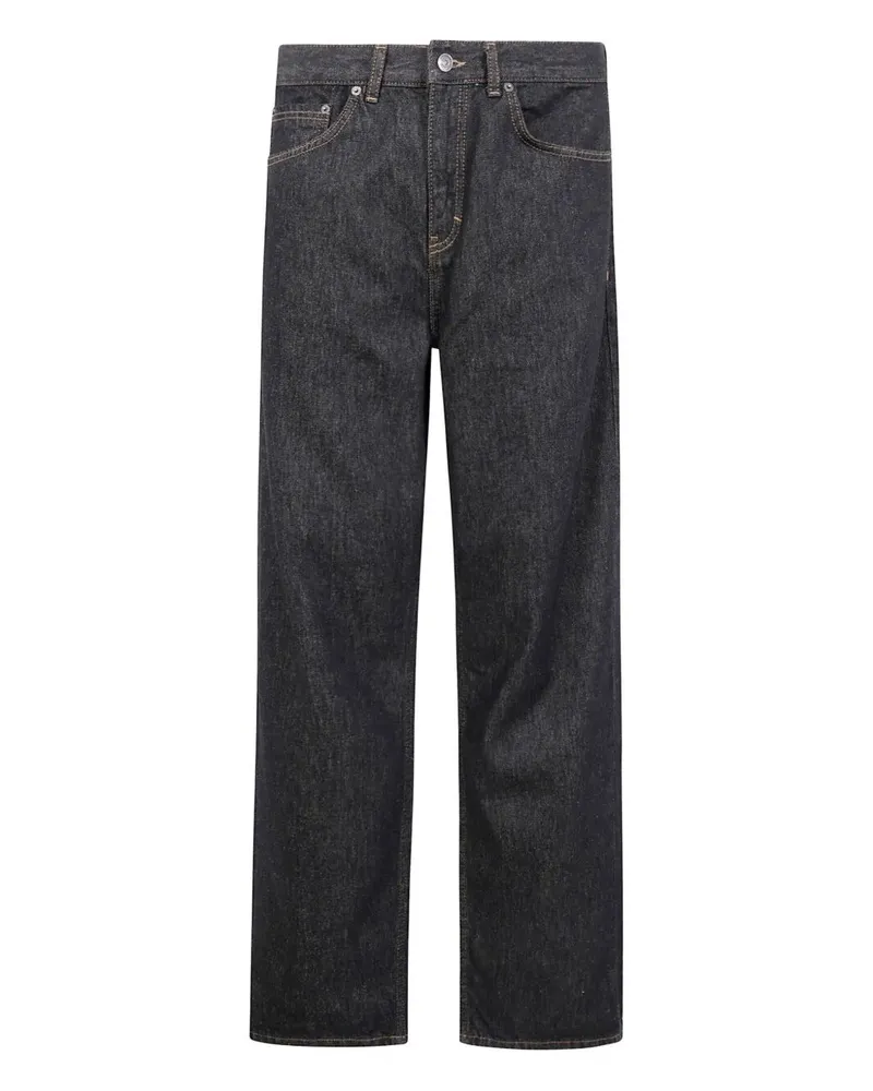 LES DEUX Roi 2-Tone" Denim Jeans Black