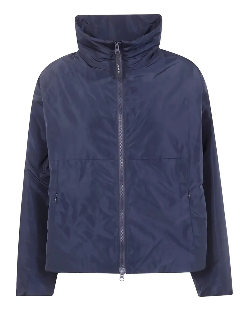 ASPESI Birretta Front Zip Jacket Blue