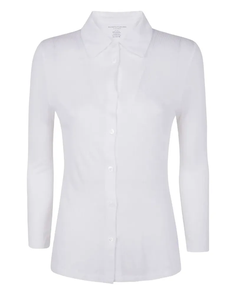 Majestic Poches Jacket White