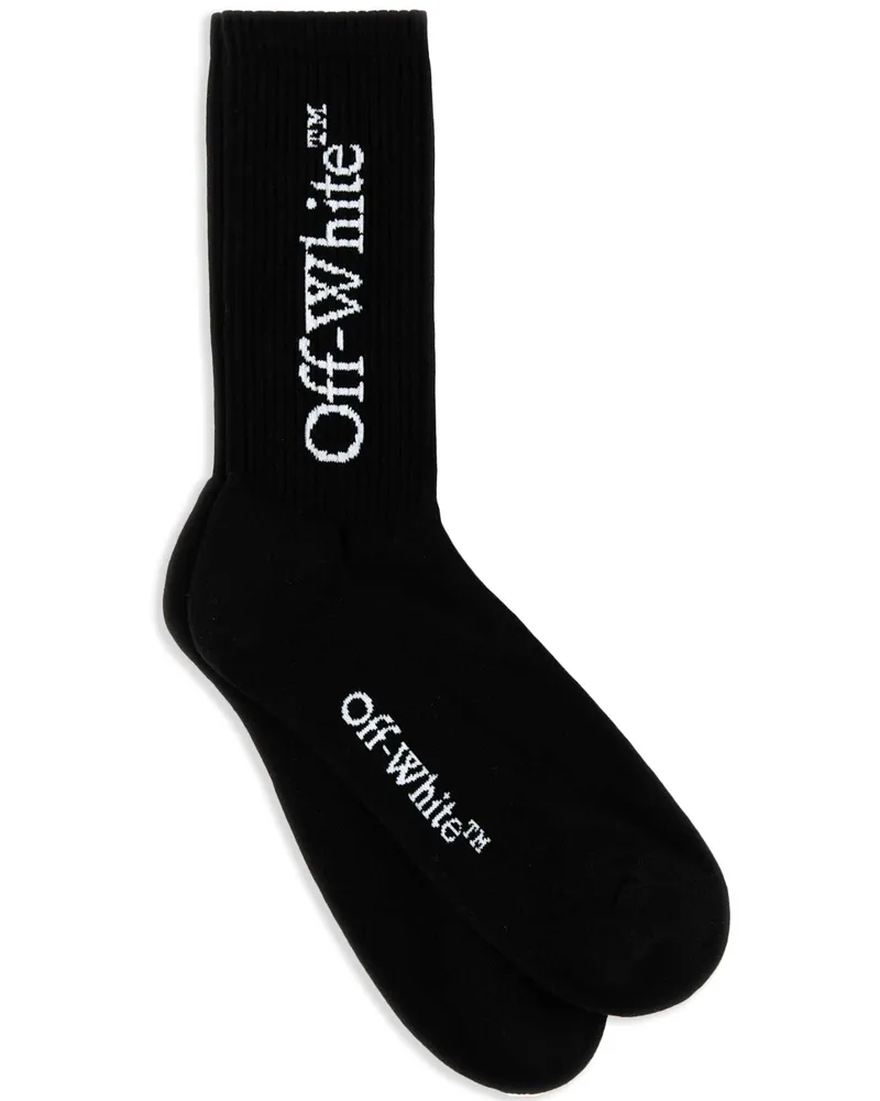 OFF-WHITE Bksh Mid Socks Black