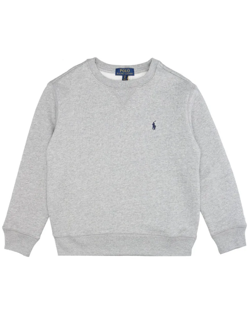 Ralph Lauren Sweatshirt Classic Fit Ls Cn Tops Knit Gray
