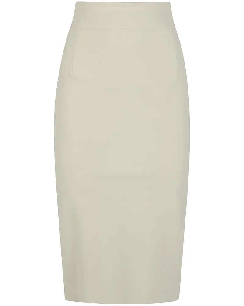 Chiara Boni Skirt Belted "Lumi White