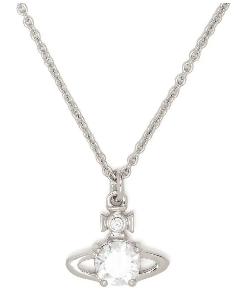 Vivienne Westwood Reina Pendant Necklace Metallic