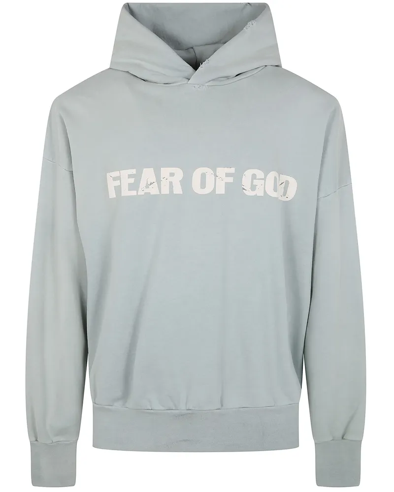 Fear of God Heaven" Hoodie Gray