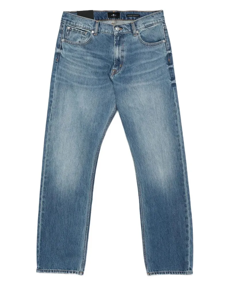 7 for all mankind Modern Straight Bakersfield" Jeans Blue