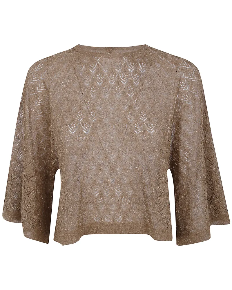 Twin-Set Sweater Lurex Yellow