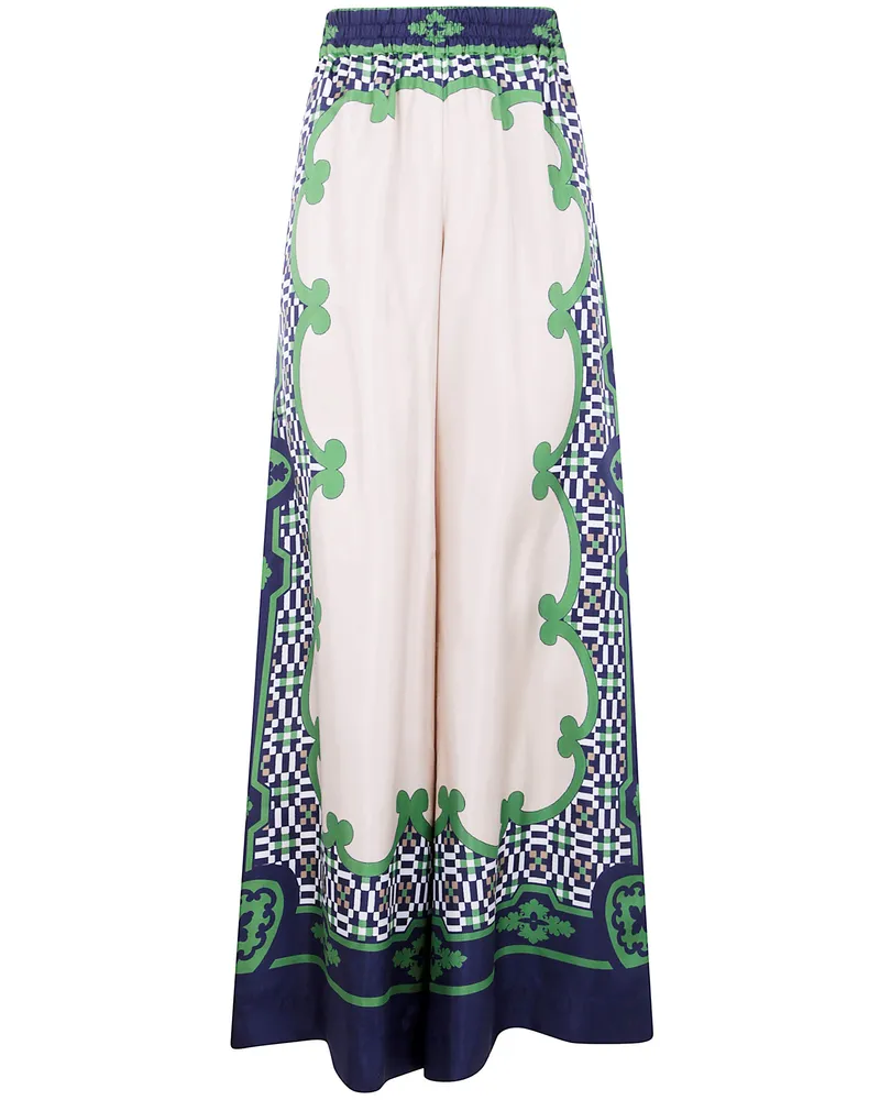 La DoubleJ Palazzo" Pants Placée Multi