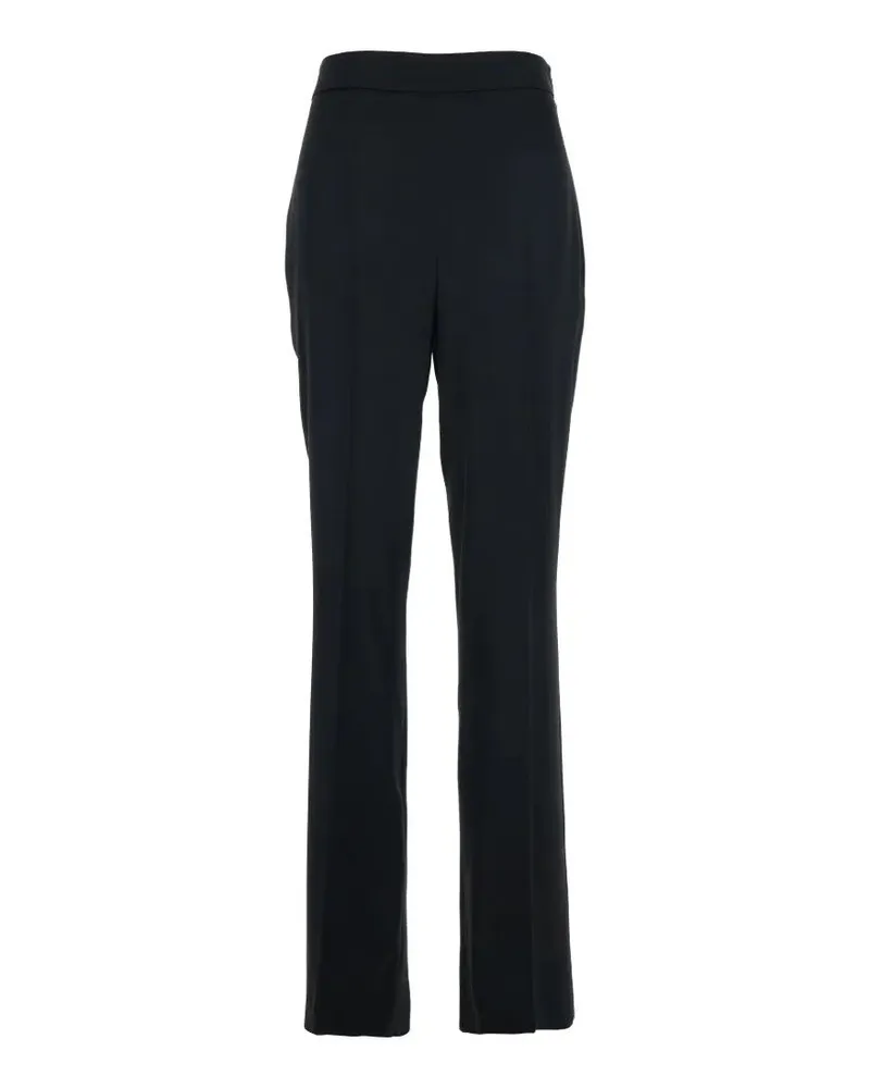 Twin-Set Wide Leg Relaxed Trousers Black