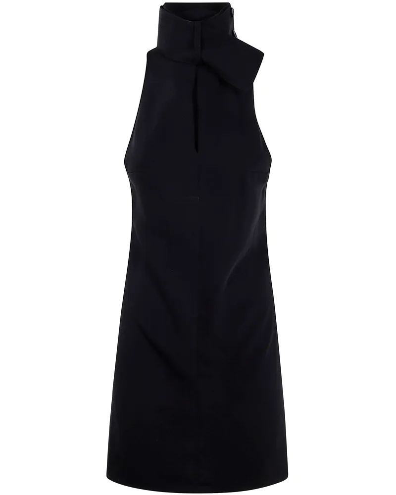 Courrèges Dress Scarf Mockneck By Courreges Black