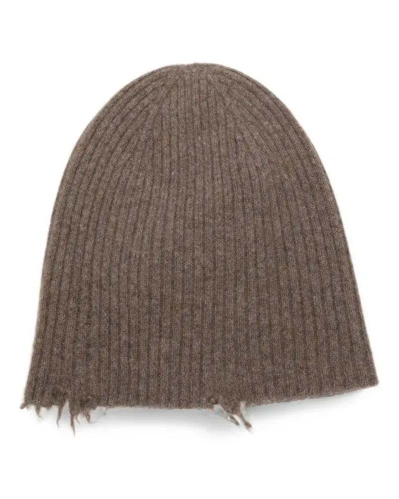 Uma Wang Hat Cashmere "Sofia Brown