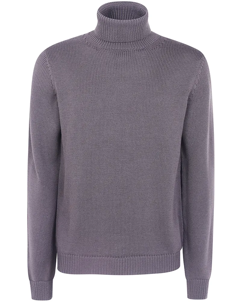 Nuur Sweater Long Sleeves "Turtle Neck Brown