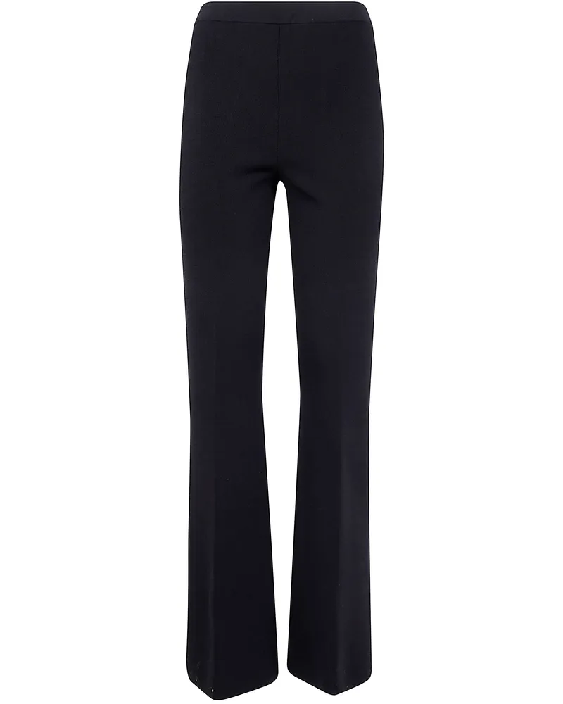 Twin-Set Wide Leg Trousers Black