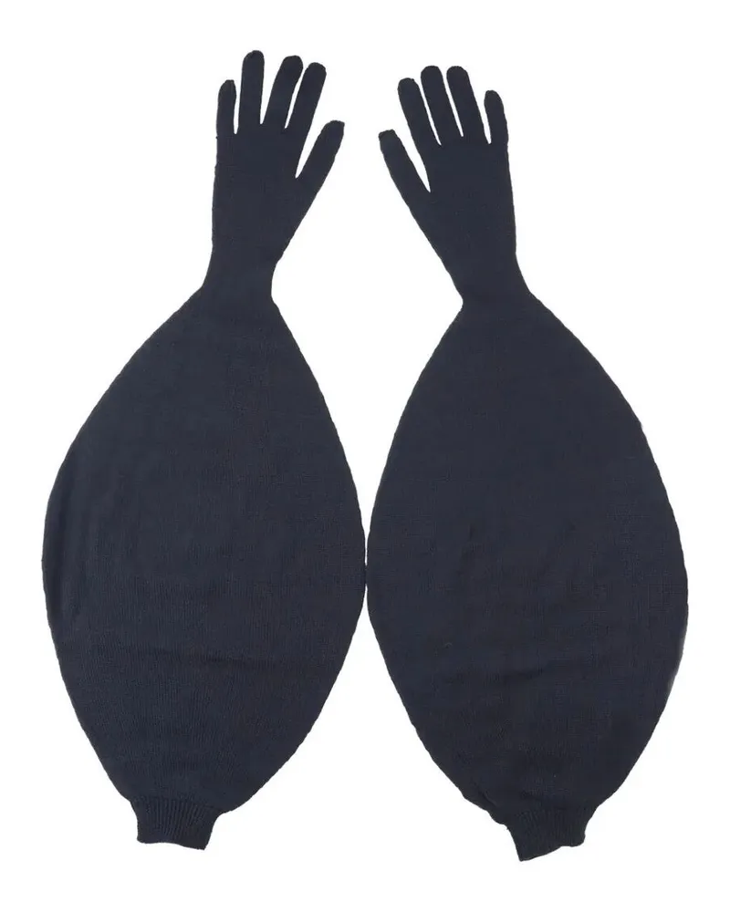 Paloma Wool Flake" Puffy Gloves Gray