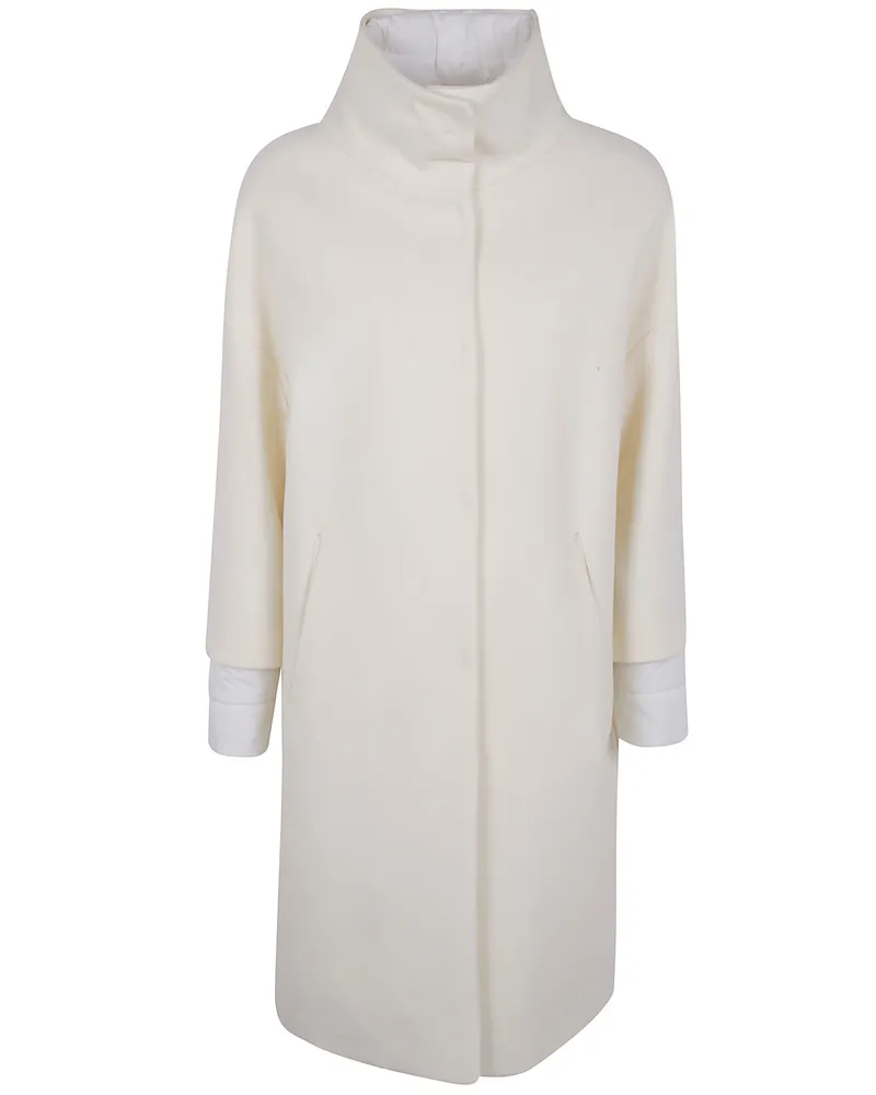 Herno Medium Full Zip Jacket White