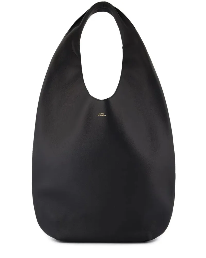 A.P.C. A. P.C. "Le Neige" Tote Bag Black