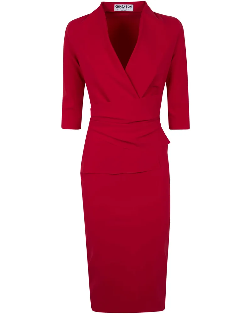 Chiara Boni Agusia" Dress Red