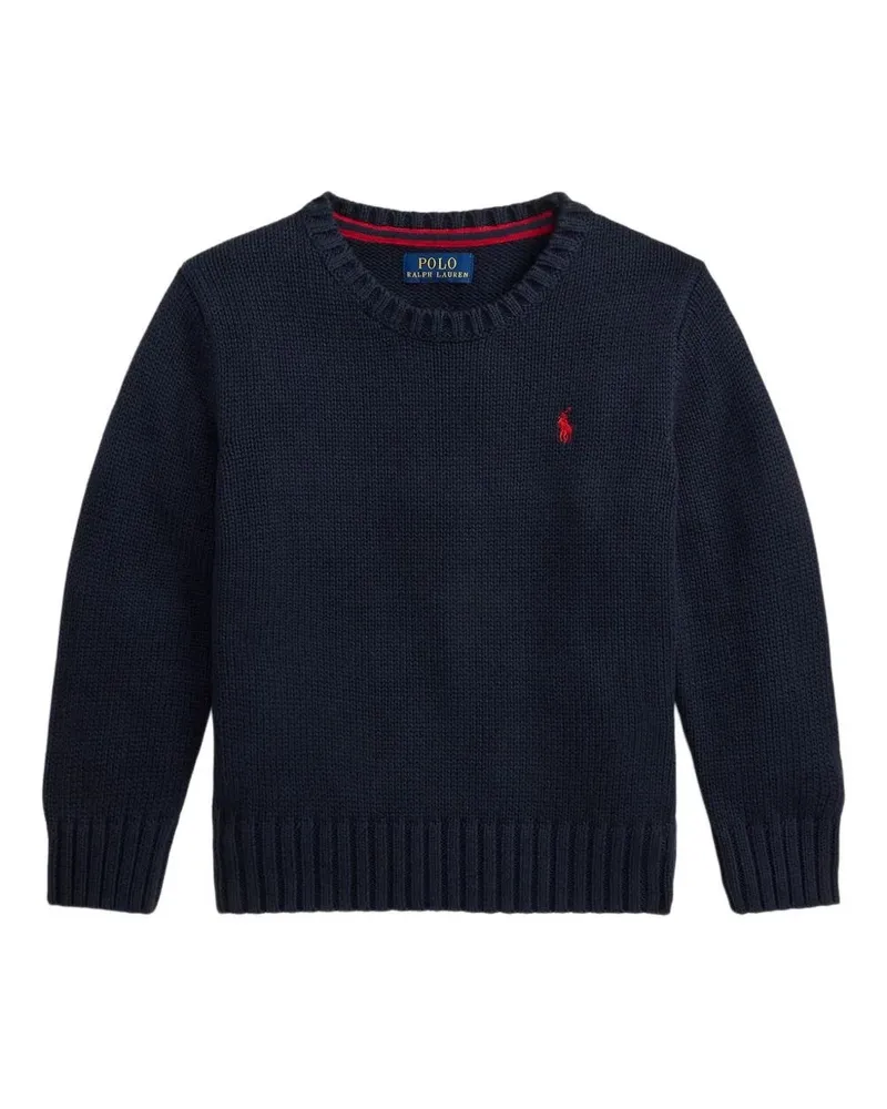 Ralph Lauren Sweater Long Sleeve "Ls Cn Sweater Pullover Blue