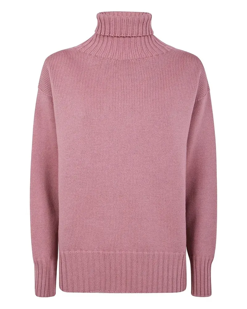 Drumohr  Long Sleeve Turtle Neck Pink