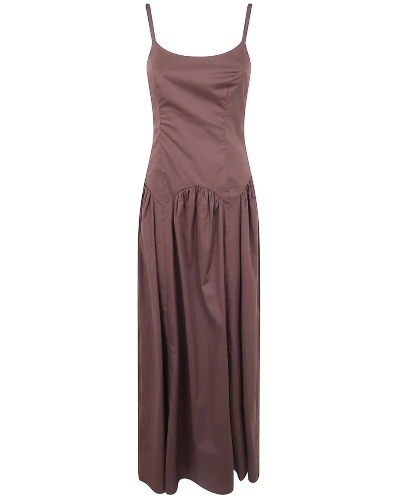 Twin-Set Long Dress Brown