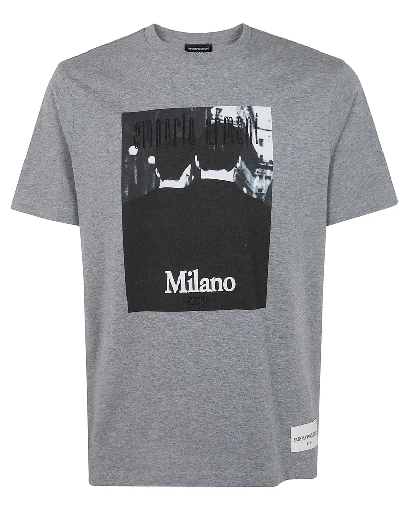 Emporio Armani T-Shirt Jersey "Icon Gray
