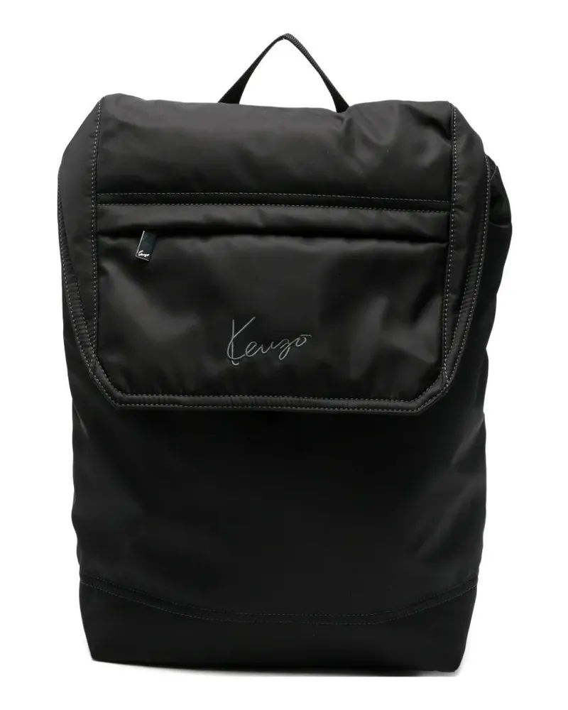 Kenzo Backpack Main Feature "Kenzo One Black