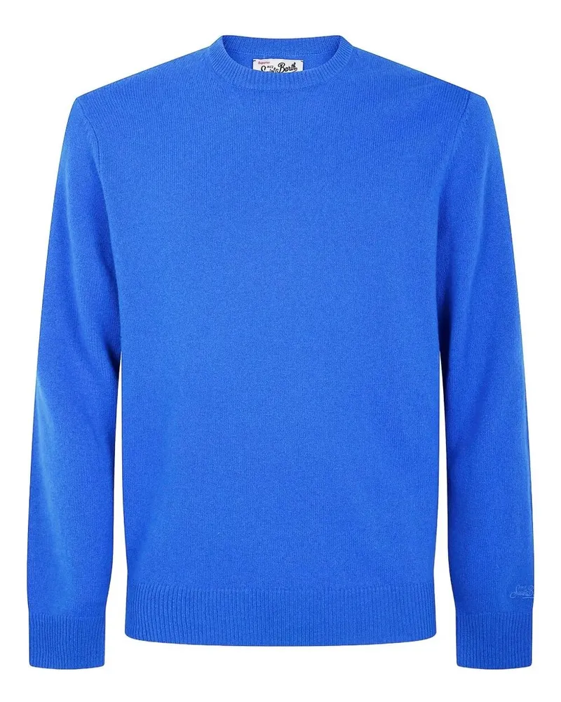 MC2 Saint Barth Regent Lambswool" Crew Neck Sweater Blue