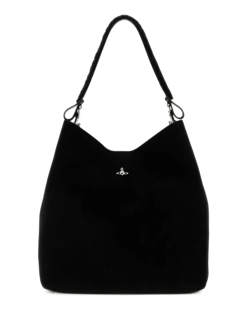 Vivienne Westwood Shoulder Bag Large "Lottie Black