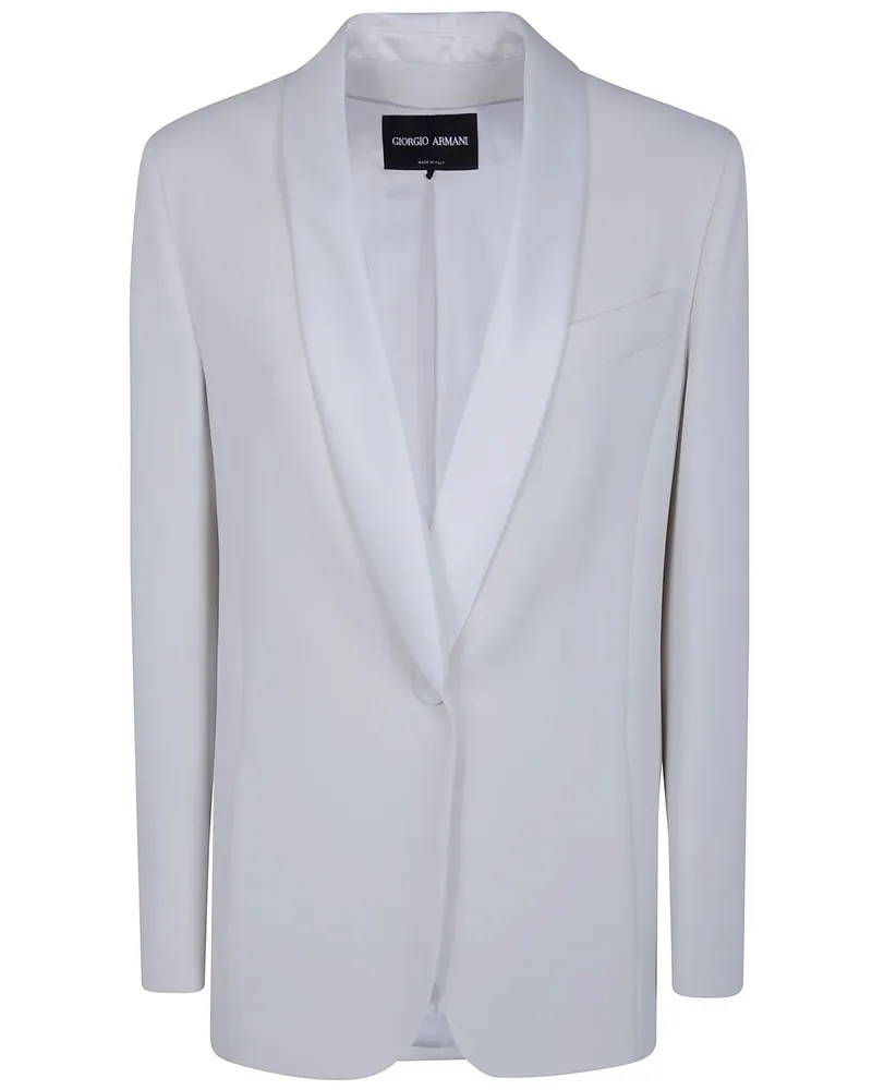 Giorgio Armani Jacket Classic Blazer White