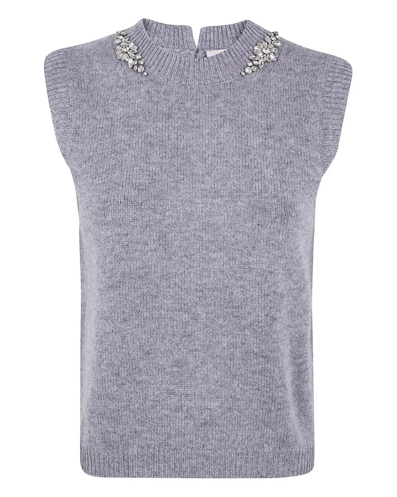 Semicouture Alienor" Gilet Gray