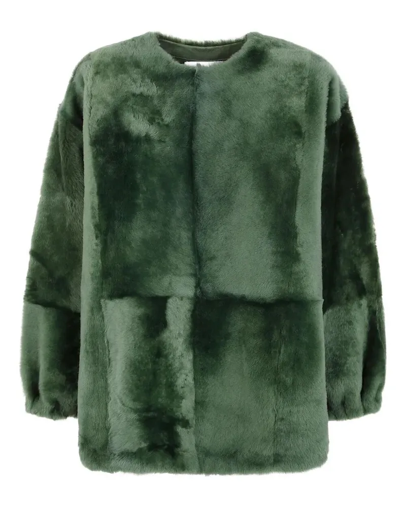 Yves Salomon Haut 70Cm" Jacket Green