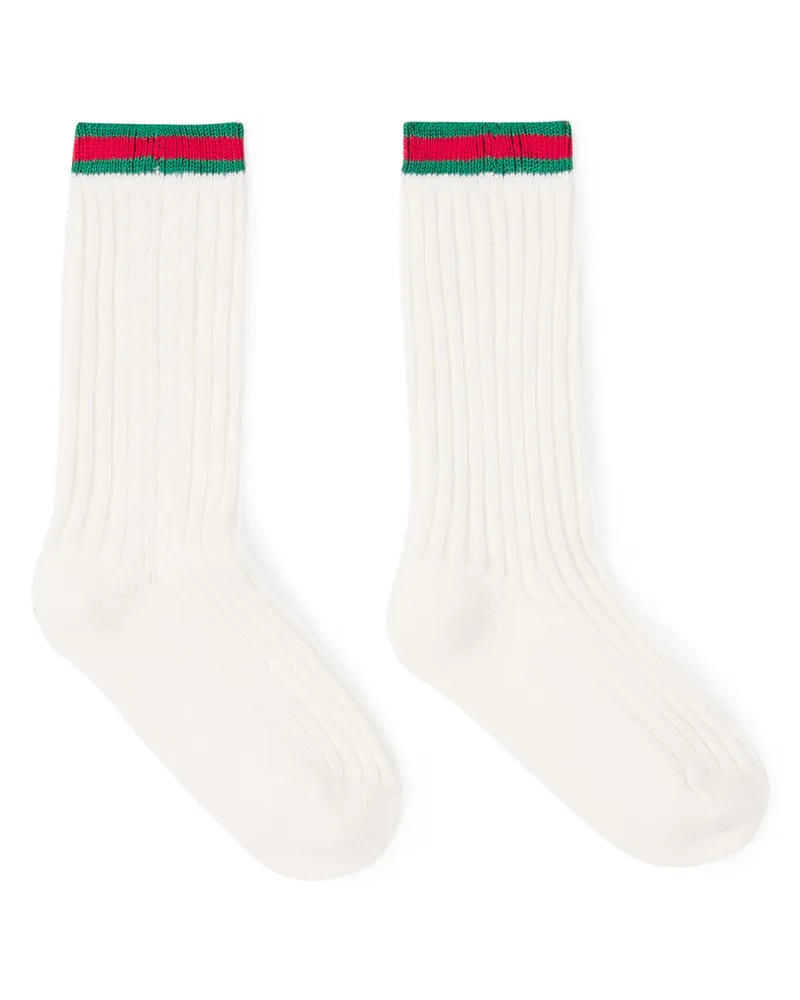 Gucci Socks Medium Tresina Junior Cp Fittiz White