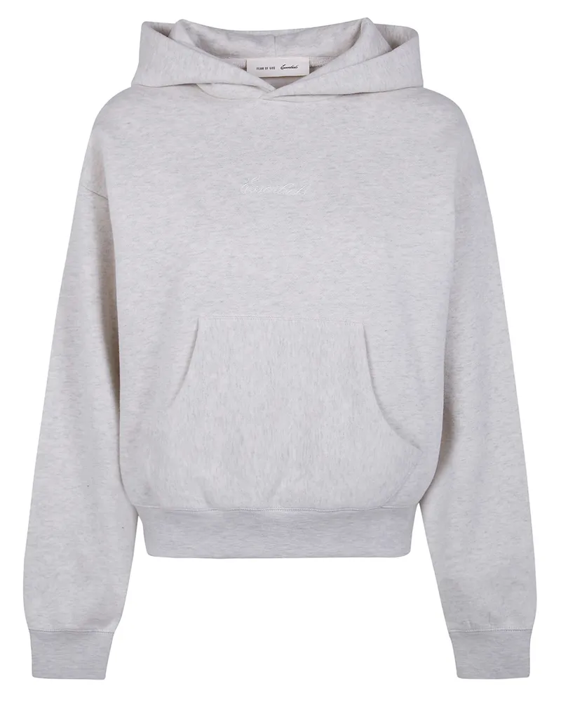 Fear of God Womens "Signature Classic" Hoodie Beige