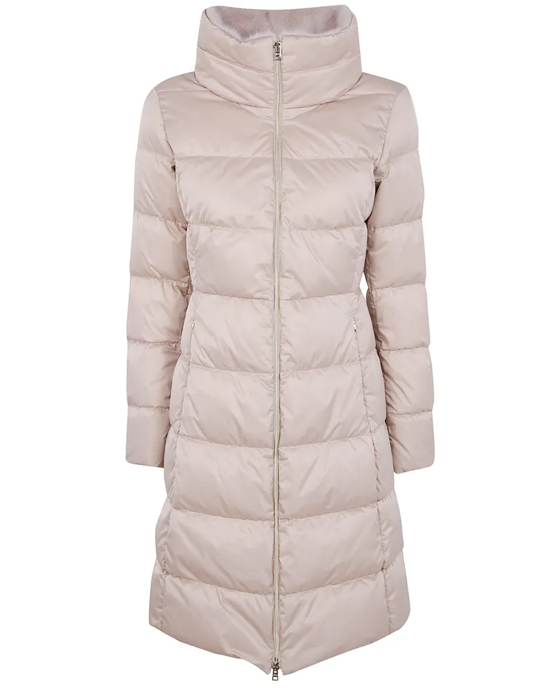 Herno Medium Full Zip Jacket Beige