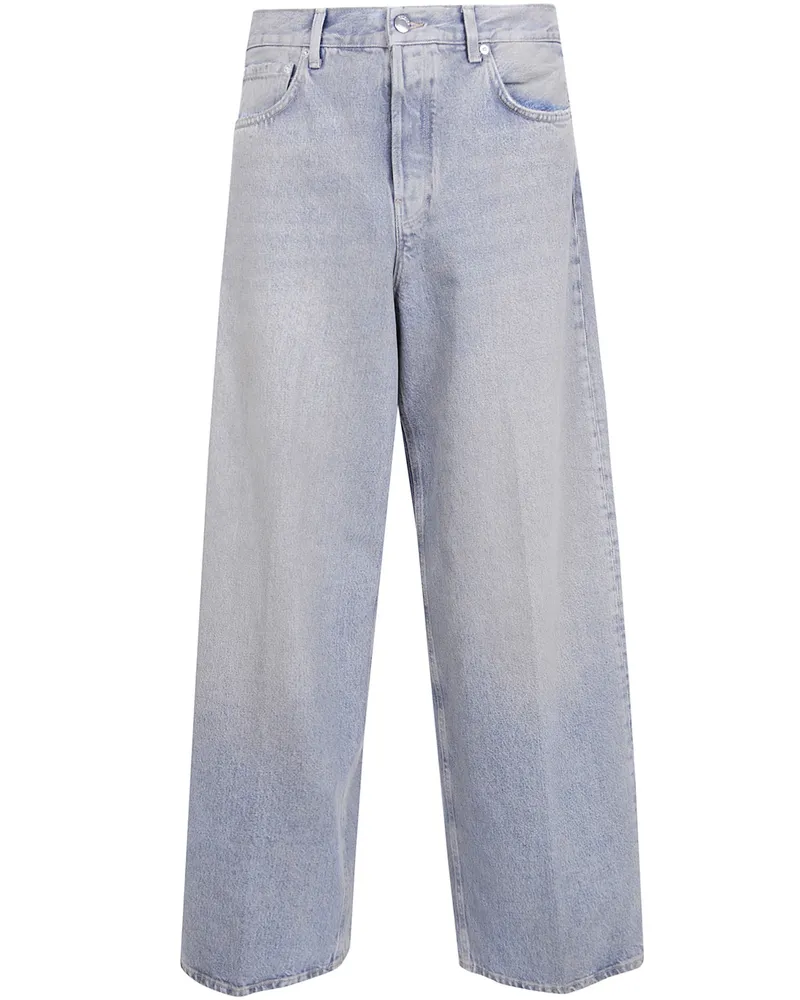 Haikure Jeans Straight Leg "Ziggy Blue Blue