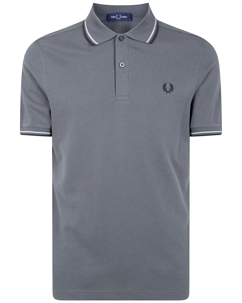 Fred Perry Fred Perry Twin Tipped Fred Perry Polo Shirt Green