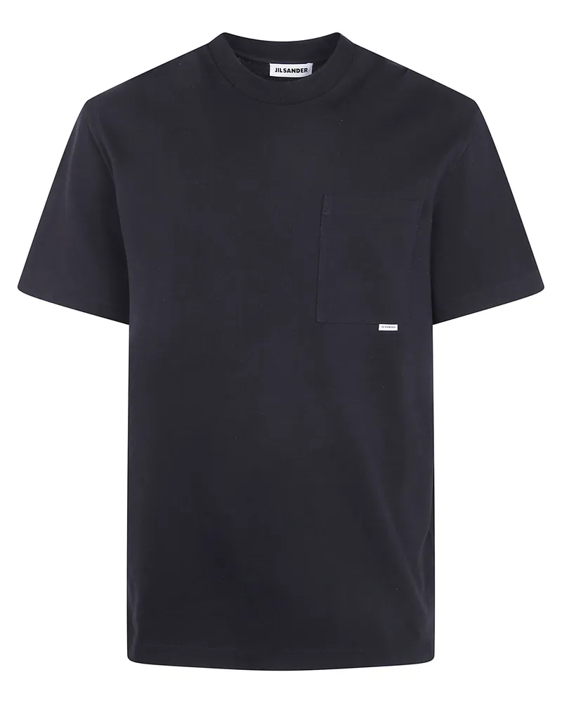 Jil Sander T-Shirt Short Sleeves With Pocket Black