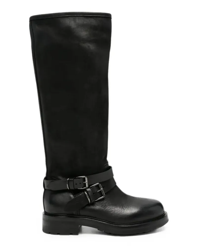 Strategia / JFK Boots Buckle 'Boston Black