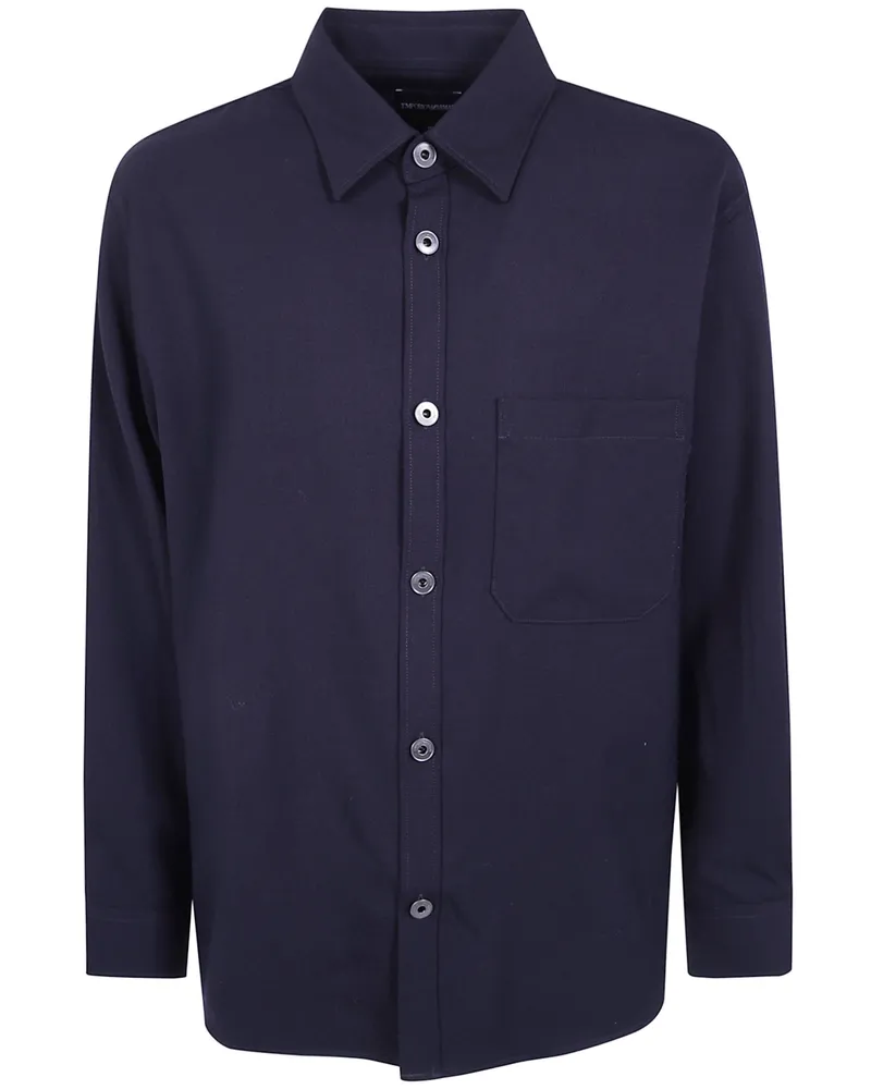 Emporio Armani Shirt Pocket Breast "Classic Shirt Gray